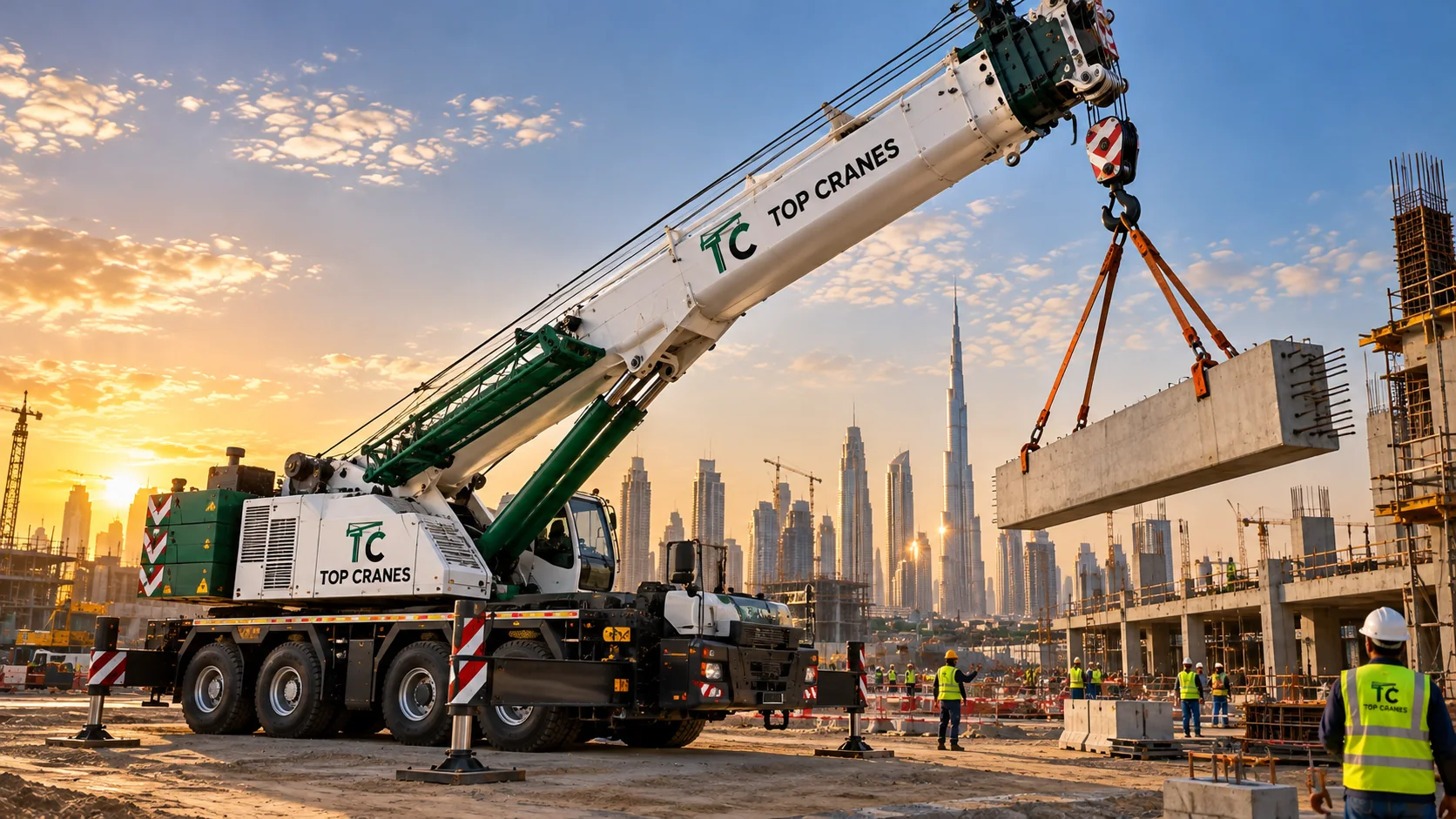 Read more about the article Crane Rental in Dubai: How to Avoid Construction Delays and Choose the Right Heavy Machinery